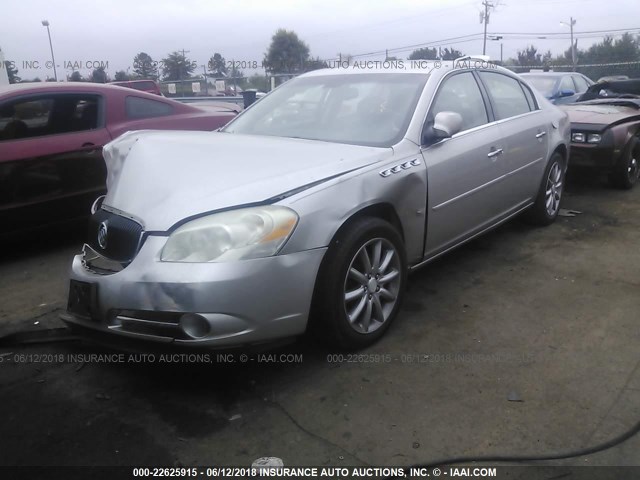 1G4HE57Y16U174606 - 2006 BUICK LUCERNE CXS SILVER photo 2