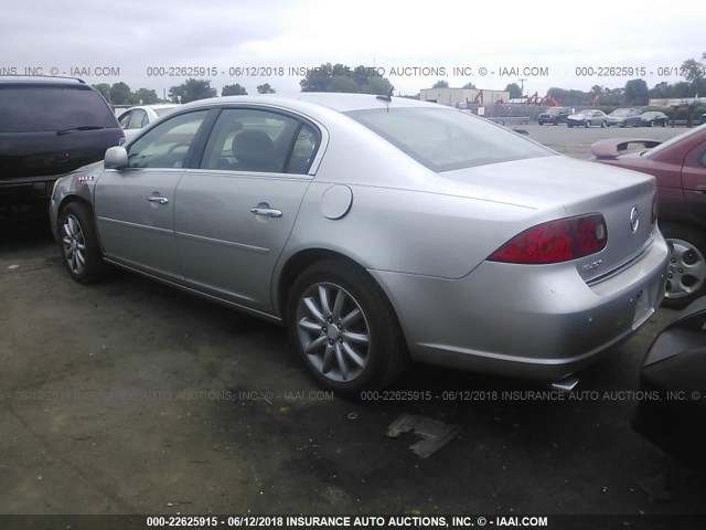 1G4HE57Y16U174606 - 2006 BUICK LUCERNE CXS SILVER photo 3