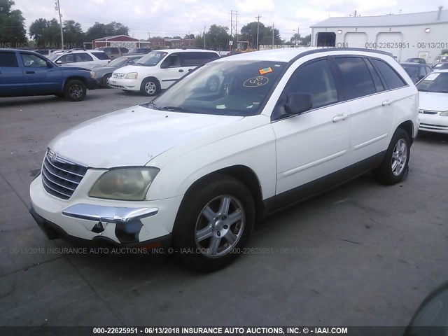2A4GM68486R862985 - 2006 CHRYSLER PACIFICA TOURING WHITE photo 2