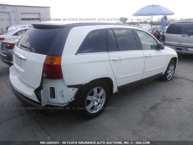 2A4GM68486R862985 - 2006 CHRYSLER PACIFICA TOURING WHITE photo 4