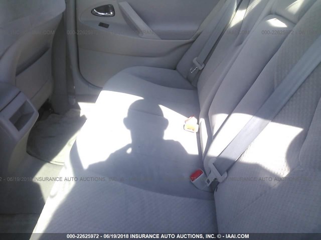 4T4BE46K08R013833 - 2008 TOYOTA CAMRY CE/LE/XLE/SE BLUE photo 8