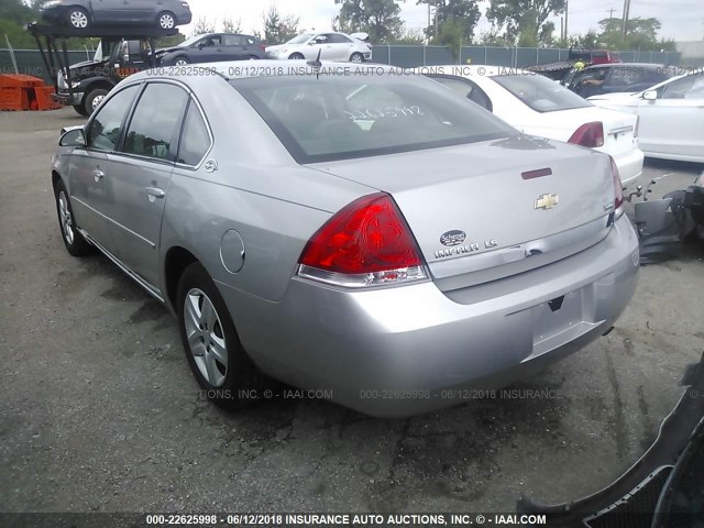 2G1WB58K379240997 - 2007 CHEVROLET IMPALA LS SILVER photo 3