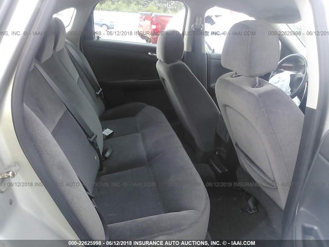 2G1WB58K379240997 - 2007 CHEVROLET IMPALA LS SILVER photo 8