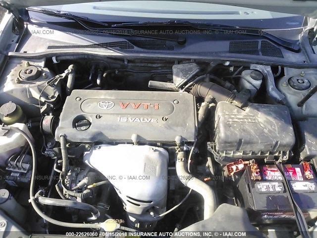 4T1BE32K95U102354 - 2005 TOYOTA CAMRY LE/XLE/SE 银色 照片 10