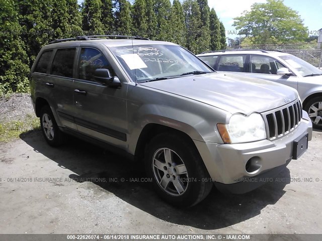 1J4GR48K96C213841 - 2006 JEEP GRAND CHEROKEE LAREDO/COLUMBIA/FREEDOM 金色 照片 1