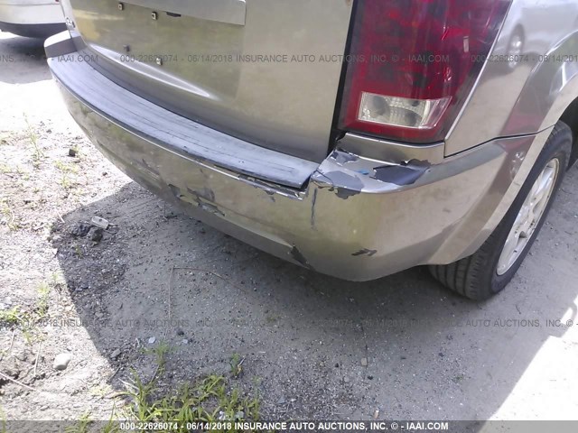 1J4GR48K96C213841 - 2006 JEEP GRAND CHEROKEE LAREDO/COLUMBIA/FREEDOM 金色 照片 6