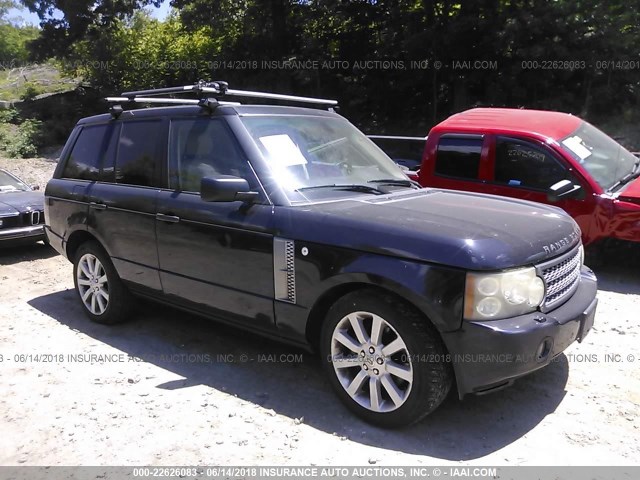 SALMF13446A217681 - 2006 LAND ROVER RANGE ROVER SUPERCHARGED BLUE photo 1