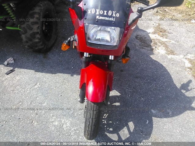 JKAEXMF187DA29805 - 2007 KAWASAKI EX250 F RED photo 5