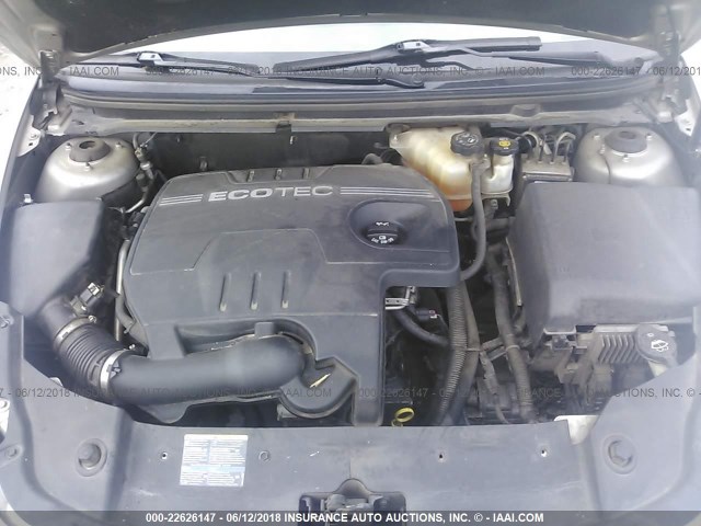 1G1ZG57B18F206369 - 2008 CHEVROLET MALIBU LS 银色 照片 10