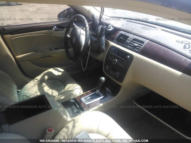 1G4HC5EM6AU127683 - 2010 BUICK LUCERNE CXL BEIGE photo 5