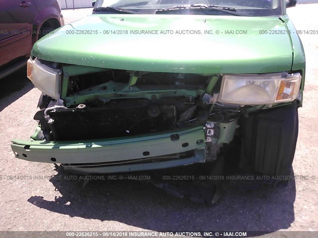 JTLKT324564064137 - 2006 TOYOTA SCION XB მწვანე ფოტო 6