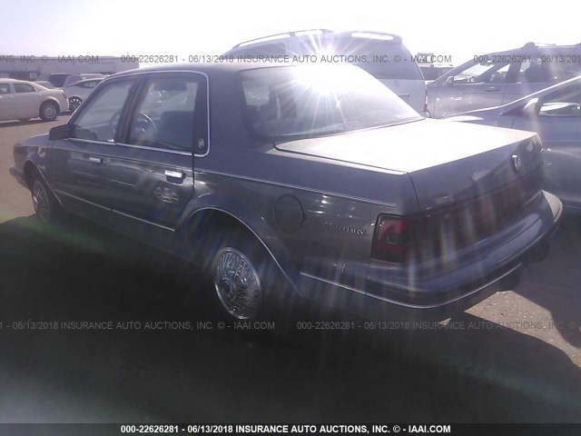 1G4AG54N1N6430591 - 1992 BUICK CENTURY SPECIAL BLUE photo 3