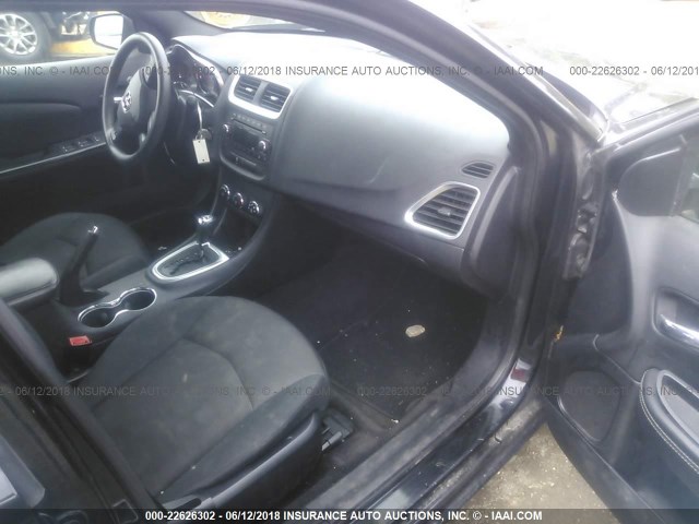 1B3BD4FB7BN566211 - 2011 DODGE AVENGER EXPRESS 黑色 照片 5