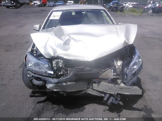 1G11D5SR8DF208480 - 2013 CHEVROLET MALIBU 1LT 米色 照片 6