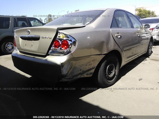 4T1BE32K26U109244 - 2006 TOYOTA CAMRY LE/XLE/SE ოქროსფერი ფოტო 6