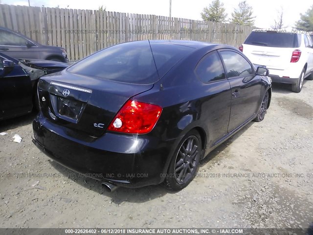 JTKDE177750002825 - 2005 TOYOTA SCION TC 黑色 照片 4