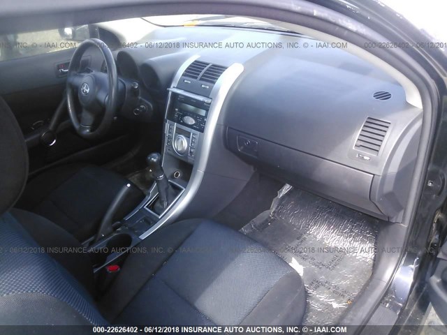JTKDE177750002825 - 2005 TOYOTA SCION TC 黑色 照片 5