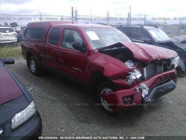 5TFTX4CNXFX060195 - 2015 TOYOTA TACOMA ACCESS CAB Rot Foto 1