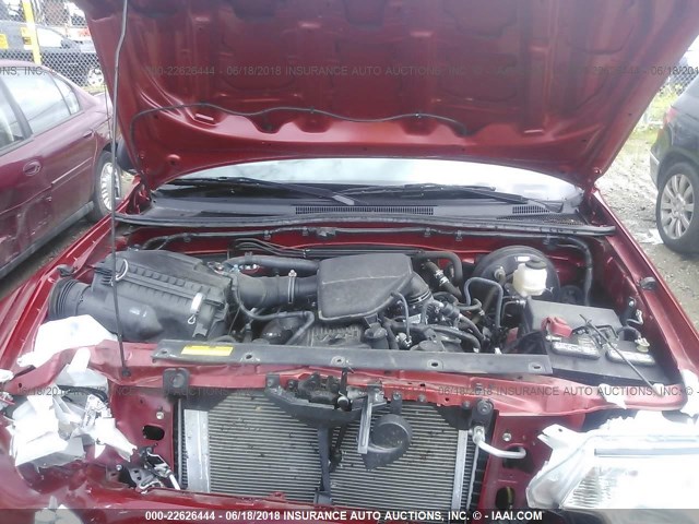 5TFTX4CNXFX060195 - 2015 TOYOTA TACOMA ACCESS CAB Rot Foto 10