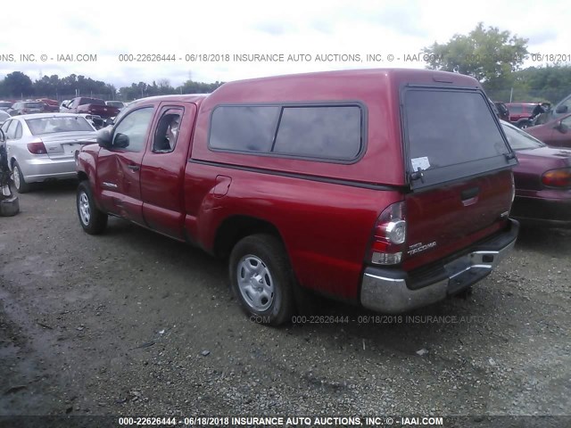 5TFTX4CNXFX060195 - 2015 TOYOTA TACOMA ACCESS CAB Rot Foto 3