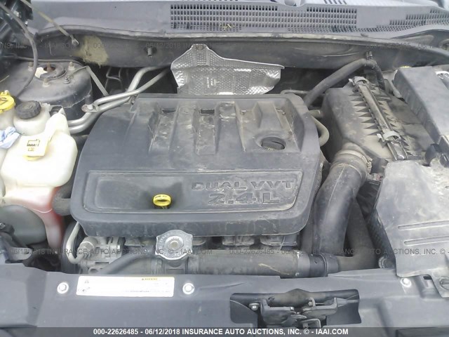 1B3HB78K08D695002 - 2008 DODGE CALIBER R/T GRAY photo 10