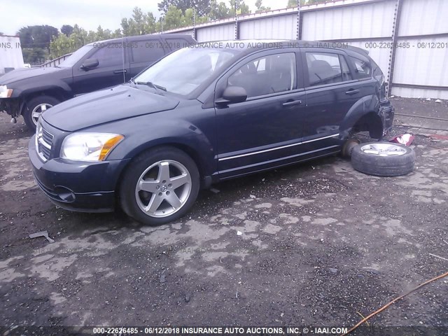 1B3HB78K08D695002 - 2008 DODGE CALIBER R/T GRAY photo 2