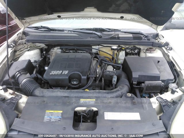 1G1ZT54825F262627 - 2005 CHEVROLET MALIBU LS 白色 照片 10