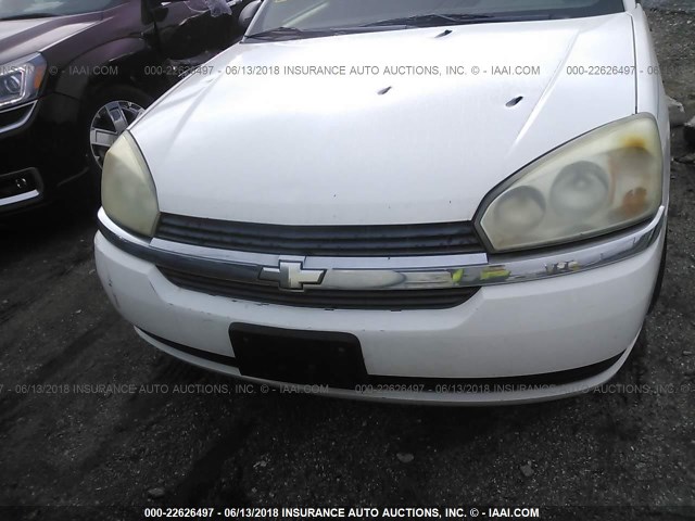 1G1ZT54825F262627 - 2005 CHEVROLET MALIBU LS 白色 照片 6
