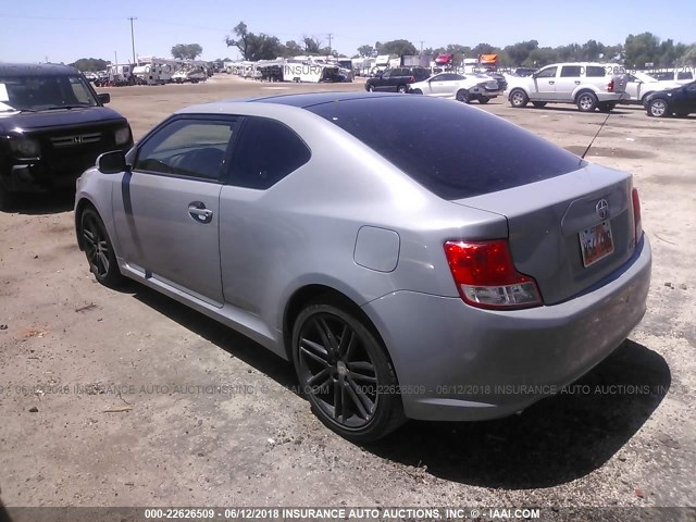 JTKJF5C72D3051683 - 2013 TOYOTA SCION TC 灰色 照片 3
