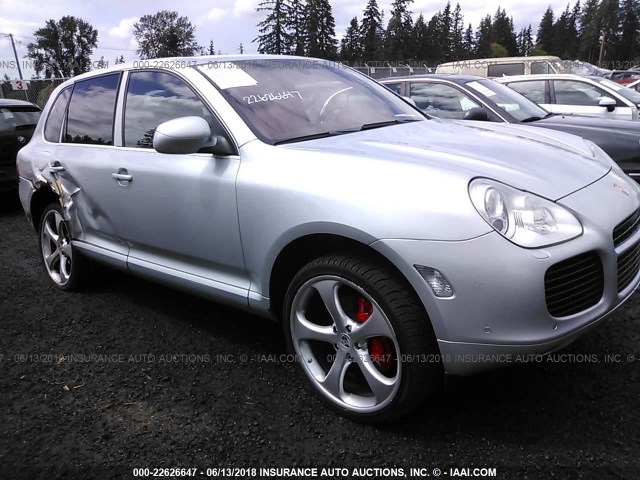 WP1AC29P44LA92482 - 2004 PORSCHE CAYENNE TURBO SILVER photo 1