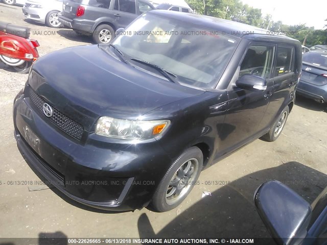 JTLKE50E581051216 - 2008 TOYOTA SCION XB 黑色 照片 2