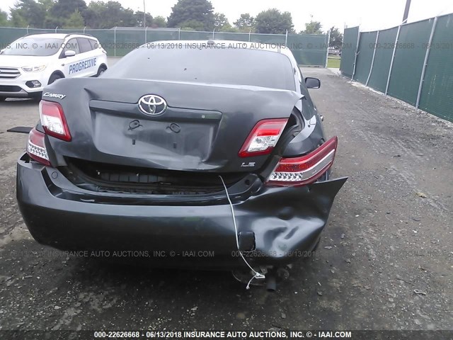 4T4BF3EK4BR148328 - 2011 TOYOTA CAMRY SE/LE/XLE 灰色 照片 6