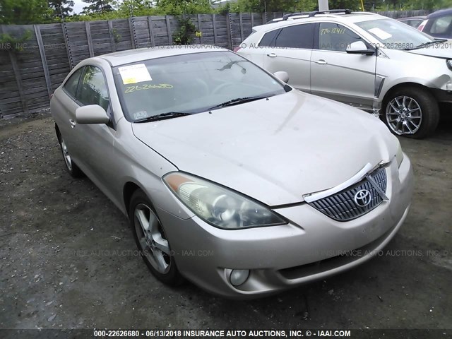 4T1CA38P54U038315 - 2004 TOYOTA CAMRY SOLARA SE/SLE GOLD photo 1