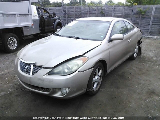 4T1CA38P54U038315 - 2004 TOYOTA CAMRY SOLARA SE/SLE GOLD photo 2