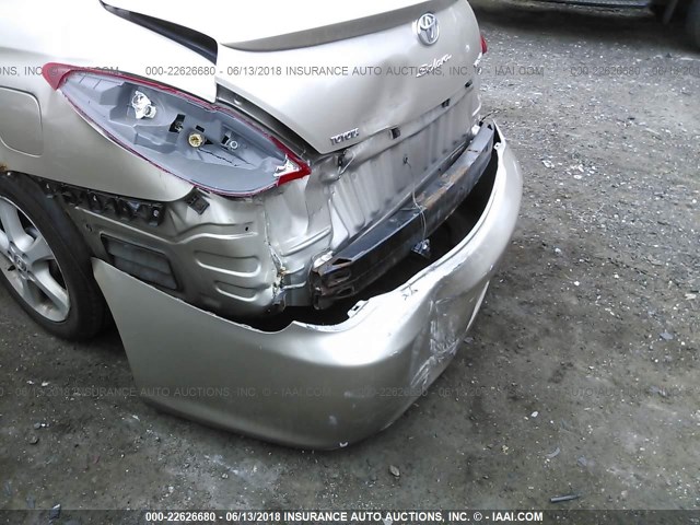 4T1CA38P54U038315 - 2004 TOYOTA CAMRY SOLARA SE/SLE GOLD photo 6