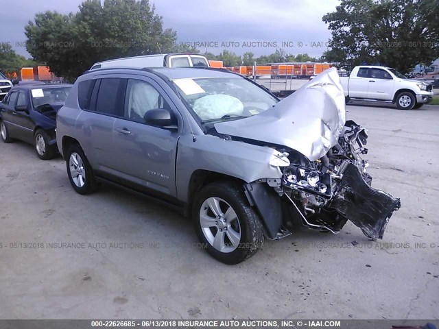 1C4NJDBB8GD610529 - 2016 JEEP COMPASS SPORT GRAY photo 1