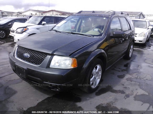 1FMDK03117GA17872 - 2007 FORD FREESTYLE LIMITED GRAY photo 2