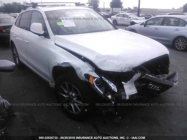 WA1LFAFP2CA136466 - 2012 AUDI Q5 PREMIUM PLUS WHITE photo 1