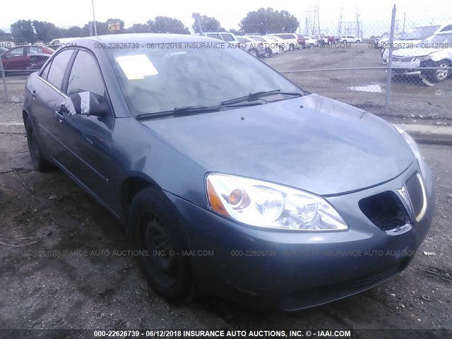 1G2ZF55B964247973 - 2006 PONTIAC G6 SE BLUE photo 1