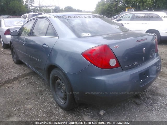 1G2ZF55B964247973 - 2006 PONTIAC G6 SE BLUE photo 3