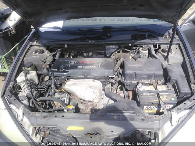 4T1BE32K33U660259 - 2003 TOYOTA CAMRY LE/XLE/SE 灰色 照片 10