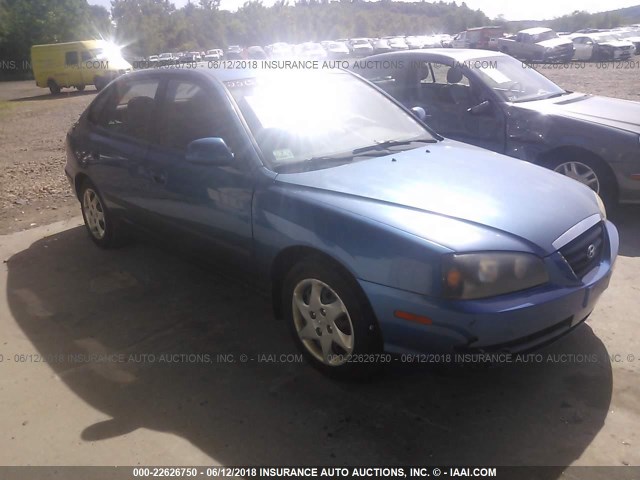 KMHDN56DX5U160960 - 2005 HYUNDAI ELANTRA GLS/GT BLUE photo 1