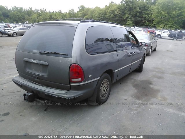 1C4GT64L1VB388686 - 1997 CHRYSLER TOWN & COUNTRY LXI GRAY photo 4