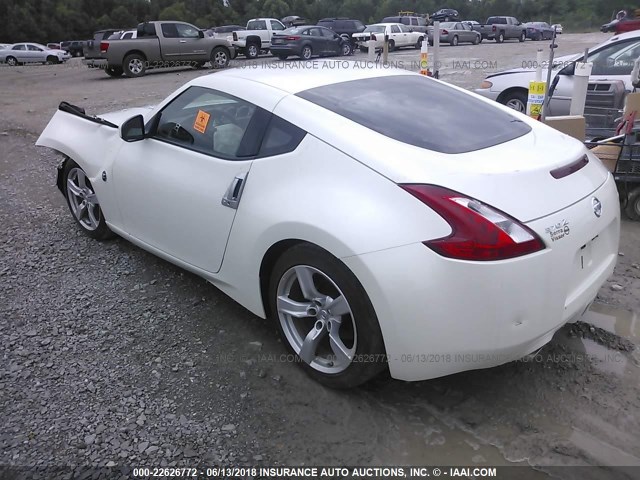 JN1AZ4EH0CM563789 - 2012 NISSAN 370Z TOURING/NISMO WHITE photo 3