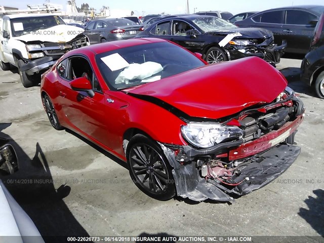 JF1ZNAA18F9703815 - 2015 TOYOTA SCION FR-S RED photo 1
