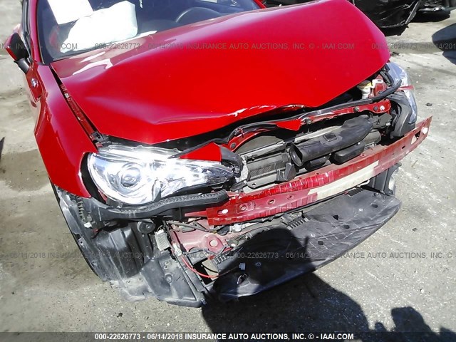 JF1ZNAA18F9703815 - 2015 TOYOTA SCION FR-S RED photo 6