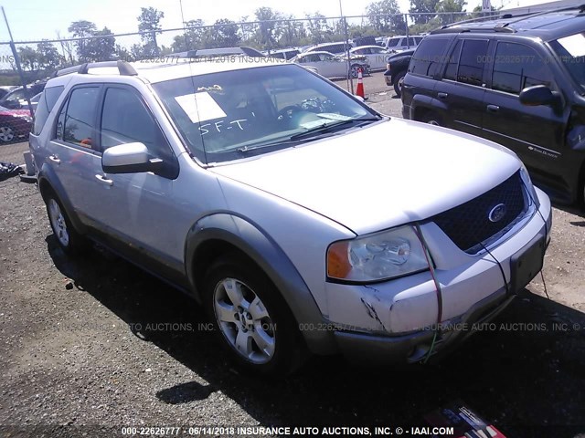 1FMZK02145GA45377 - 2005 FORD FREESTYLE SEL SILVER photo 1