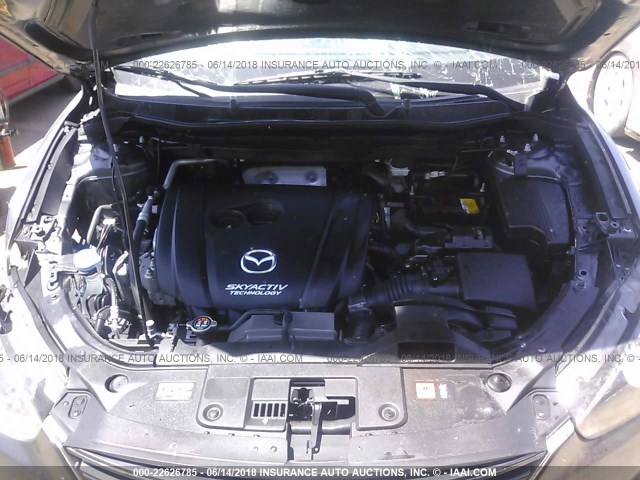 JM3KE4CY2G0725278 - 2016 MAZDA CX-5 TOURING Серый фото 10