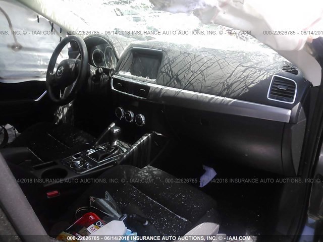 JM3KE4CY2G0725278 - 2016 MAZDA CX-5 TOURING Серый фото 5
