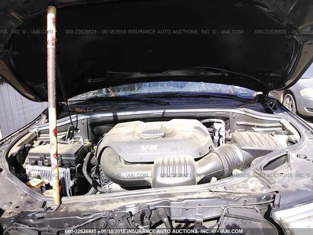 1C4RDHDG7FC937937 - 2015 DODGE DURANGO LIMITED BLACK photo 10